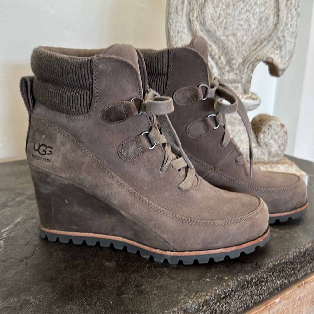 UGG Wedge Booties SZ 6.5